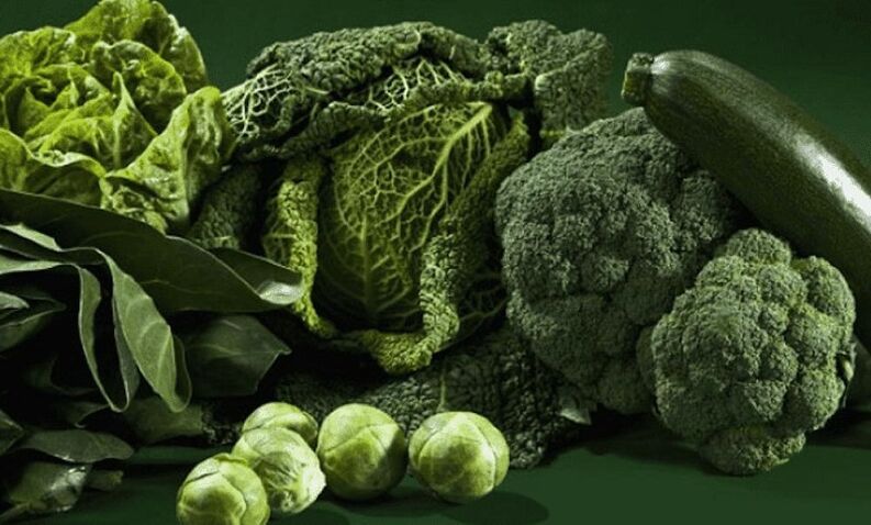 green vegetables for weekly weight loss by 7 kg