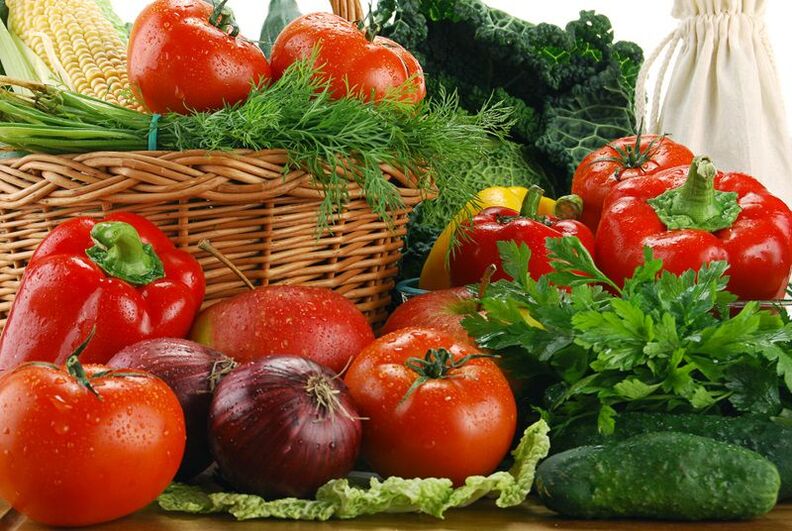 vegetables against gout