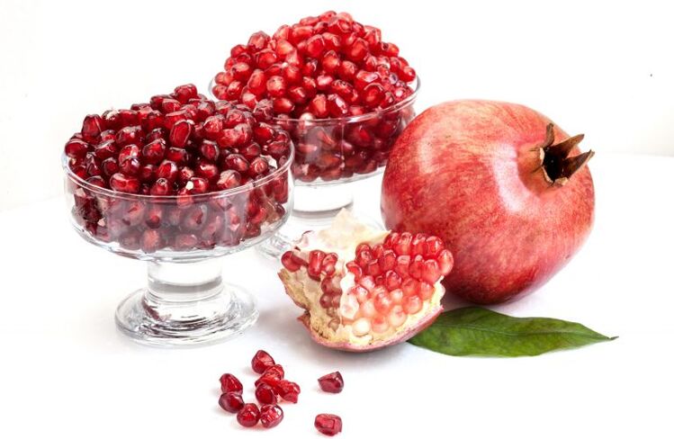 on a pomegranate diet